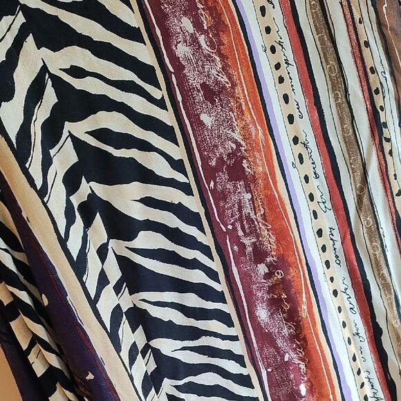 Multicolor Striped Women's Jacket - Picture 6 of 6